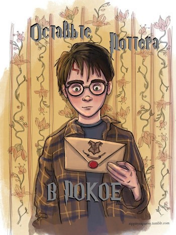 Обложка книги &laquo;Оставьте Поттера в покое&raquo;, автор Akku