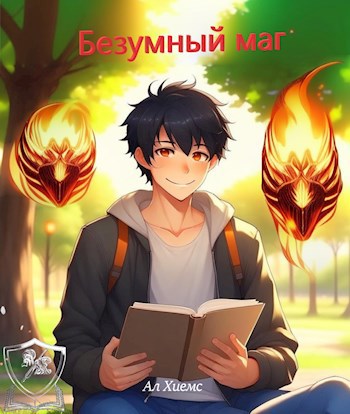 Обложка книги &laquo;Безумный маг&raquo;, автор Ал Хиемс