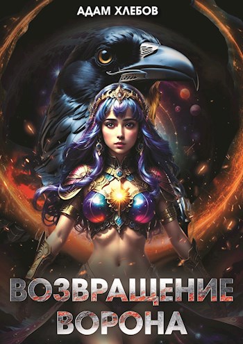 Обложка книги &laquo;Возвращение Ворона&raquo;, автор Адам Хлебов