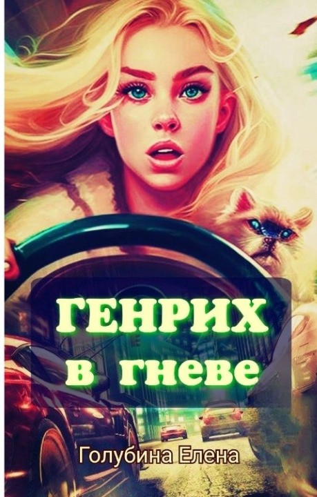 Обложка книги &laquo;Генрих в Гневе!&raquo;, автор Елена Голубина