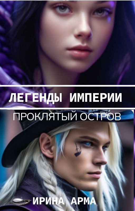 Обложка книги &laquo;Легенды Империи. Проклятый Остров&raquo;, автор Ирина Арма