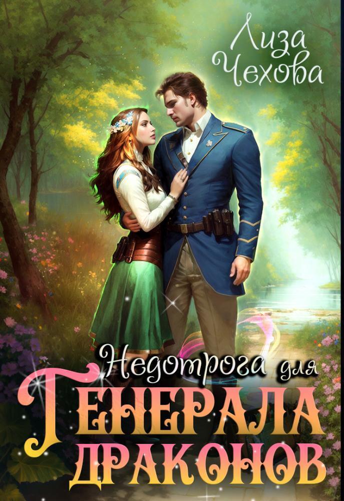 Обложка книги &laquo;Недотрога для генерала Драконов&raquo;, автор Лиза Чехова