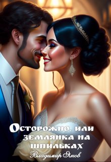 Обложка книги &laquo;Осторожно, или землянка на шпильках&raquo;, автор Владимир Янов