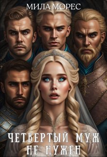Обложка книги &laquo;Четвертый муж не нужен&raquo;, автор Мила Морес