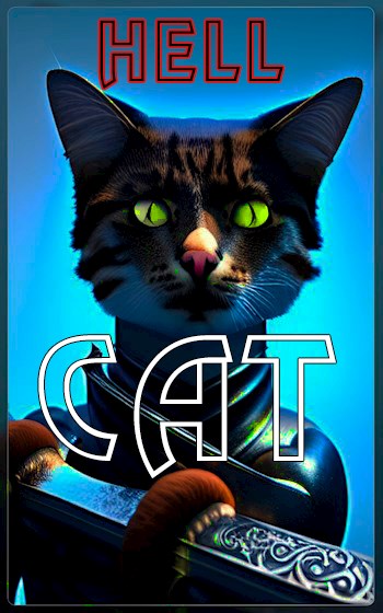Обложка книги &laquo;Нell cat&raquo;, автор Максим Савченко