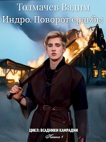 Обложка книги &laquo;Индро. Поворот судьбы&raquo;, автор Вадим Толмачев