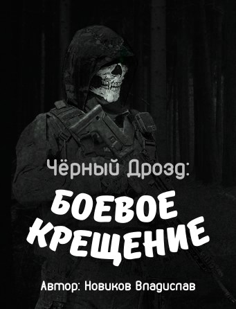 Обложка книги &laquo;Чёрный дрозд: Боевое крещение&raquo;, автор Владислав Новиков