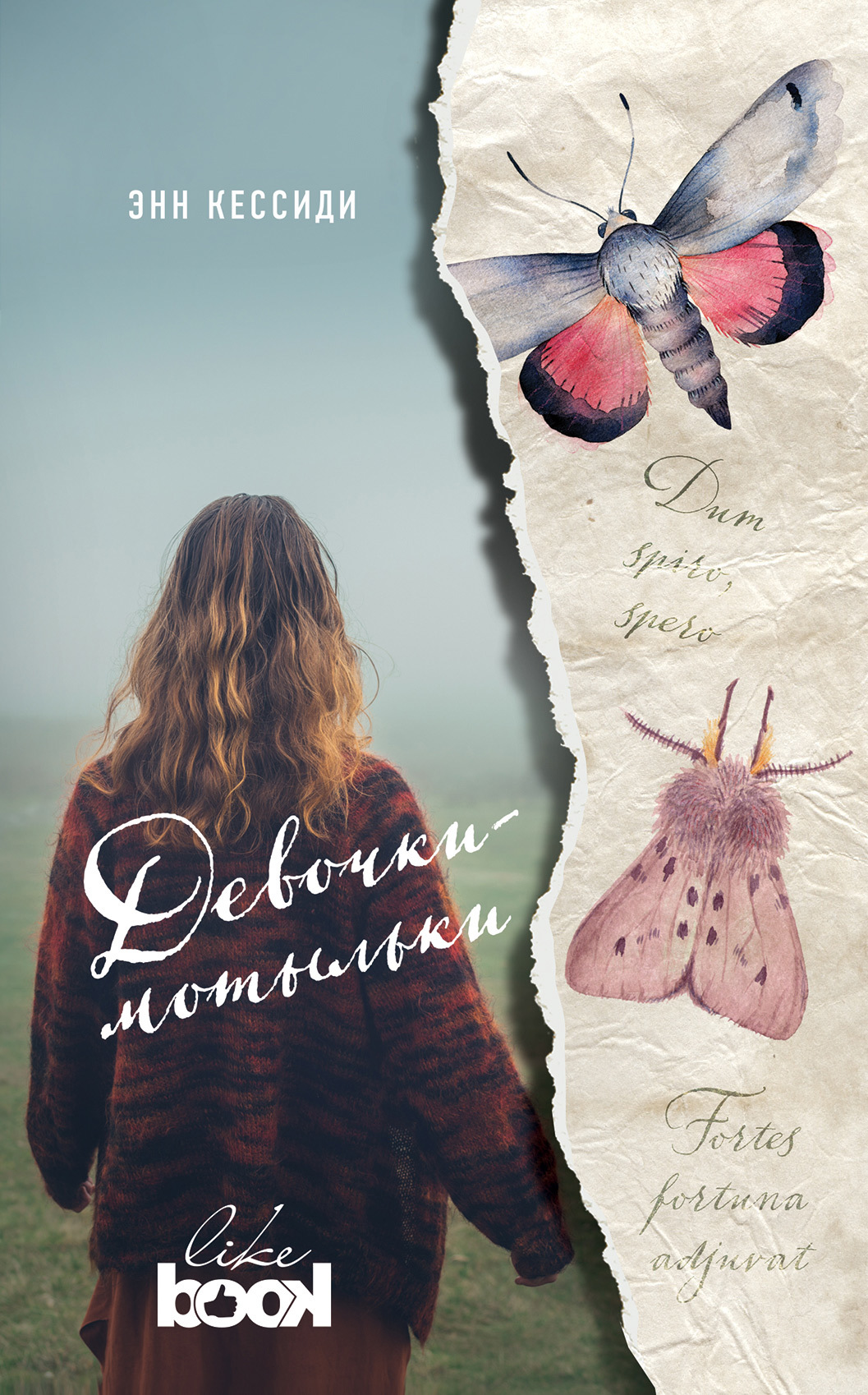 Обложка книги &laquo;Девочки-мотыльки&raquo;, автор Энн Кессиди