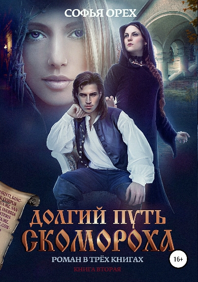Обложка книги &laquo;Долгий путь скомороха. Книга 2&raquo;, автор Софья Орех