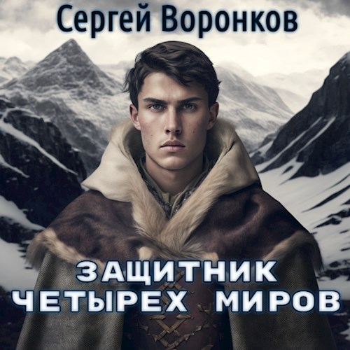 Обложка книги &laquo;Защитник Четырех Миров&raquo;, автор Сергей Воронков