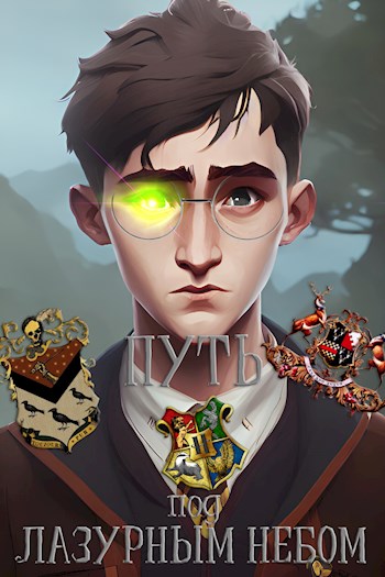 Обложка книги &laquo;Путь под лазурным небом&raquo;, автор Александр Панютин
