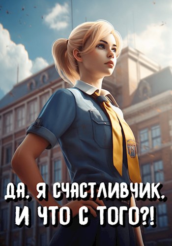 Обложка книги &laquo;Да, я счастливчик, и что с того?!&raquo;, автор Илья Романов
