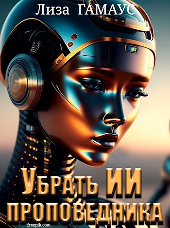 Обложка книги &laquo;Убрать ИИ проповедника&raquo;, автор Лиза Гамаус