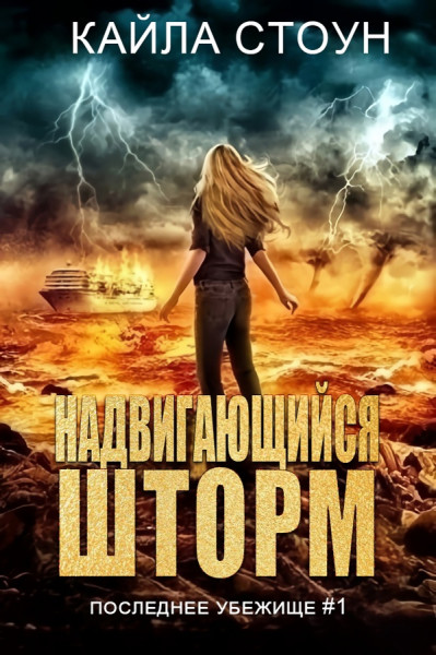 Обложка книги &laquo;Надвигающийся шторм&raquo;, автор Кайла Стоун