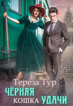 Обложка книги &laquo;Черная кошка удачи&raquo;, автор Тереза Тур