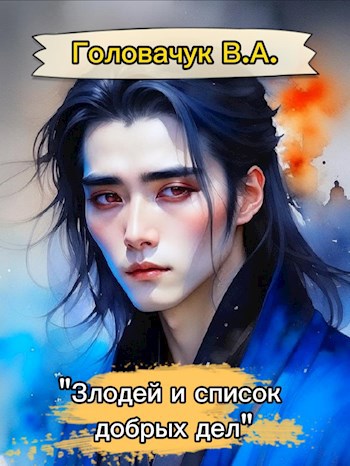 Обложка книги &laquo;Злодей, и список добрых дел&raquo;, автор В. А. Головачук