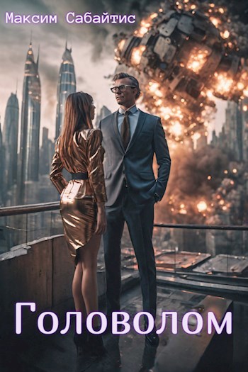 Обложка книги &laquo;Головолом&raquo;, автор Максим Сабайтис