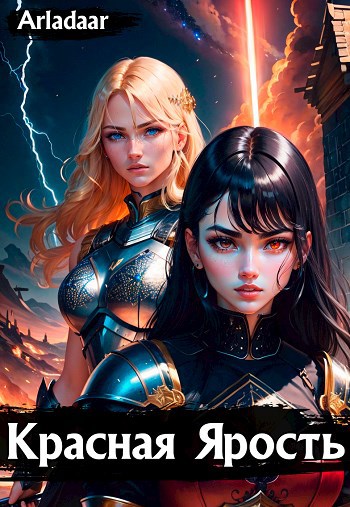 Обложка книги &laquo;Красная ярость&raquo;, автор Arladaar