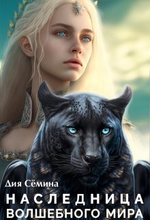 Обложка книги &laquo;Наследница волшебного мира&raquo;, автор Дия Сёмина